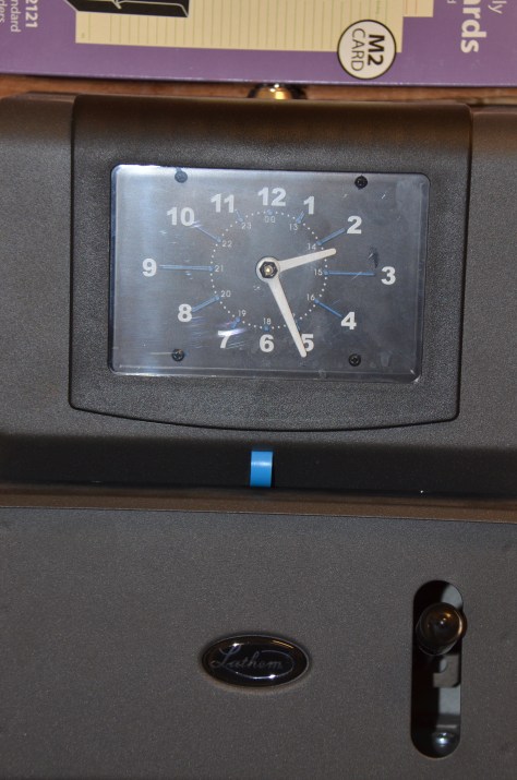 January 23, 2013 #258 - Timeclock