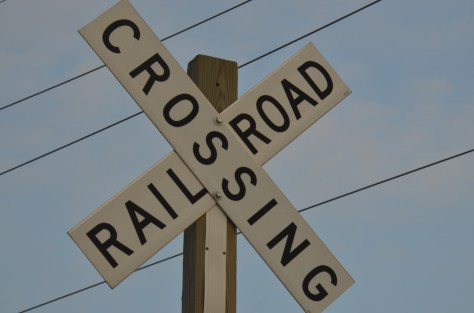 January 28, 2013 #263 - Railroad crossing sign