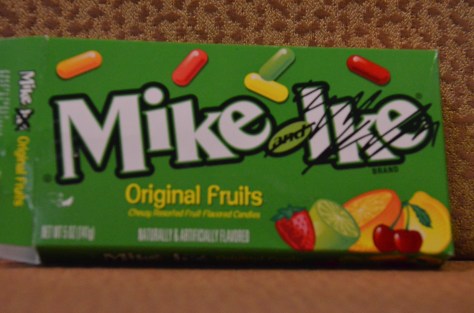 January 6, 2013 - #241 Mike & Ike candy box