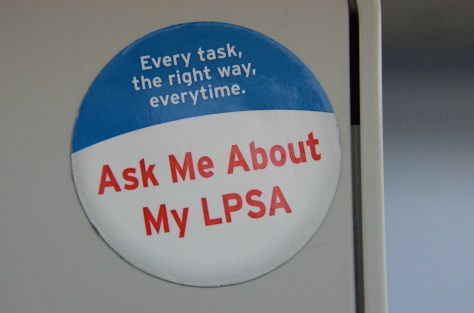February 26, 2013 #291 - LPSA Sticker