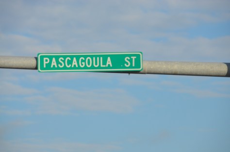 February 6, 2013 #272 - Pascagoula street sign