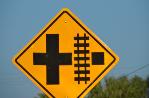 February 8, 2013 #274 - Another railroad crossing sign