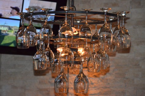 April 3, 2013 #327 - Wine glass chandelier 