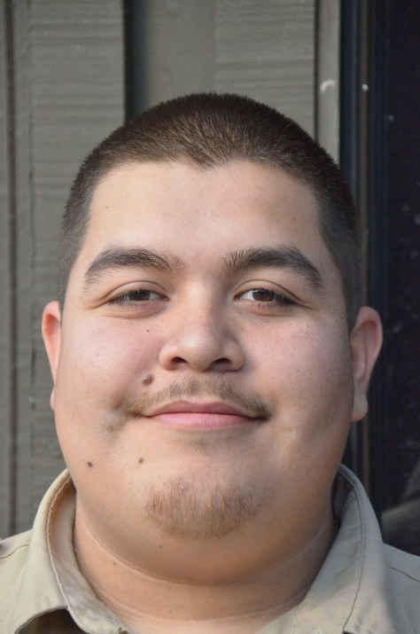 Joey, the Ranger at San Benito Campground - always smiling - Nov 14, 2012