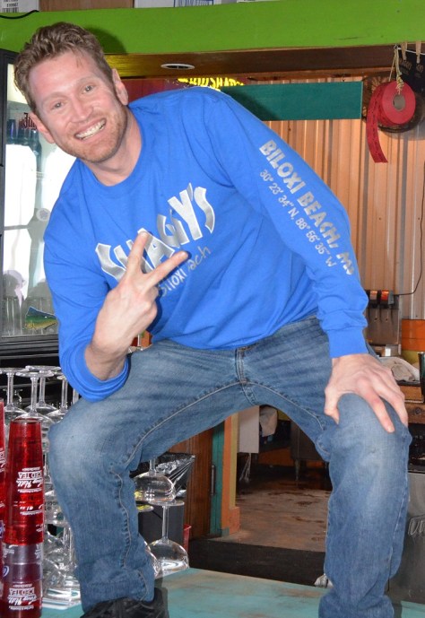 Mikee at Shaggy's in Biloxi Mississippi...great service.