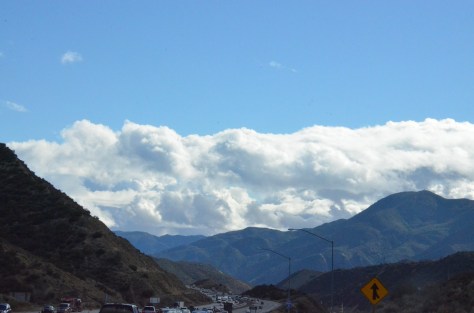 Break in the storm while on the Grapevine