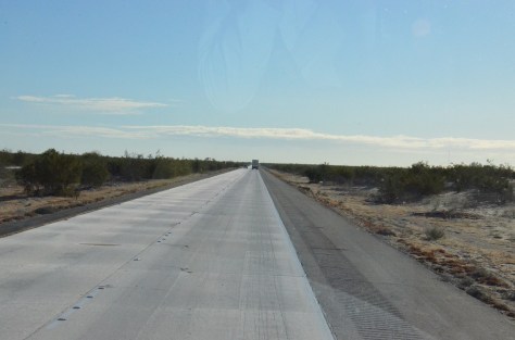 Driving I-8 past the Salton Sea