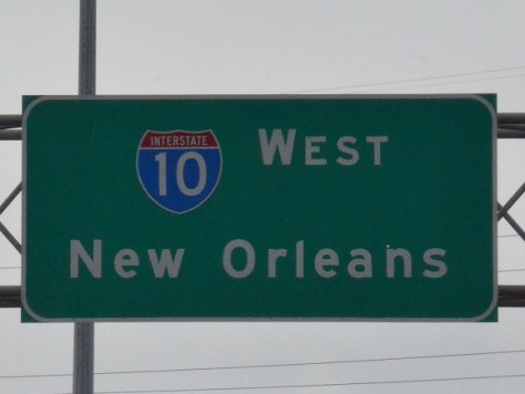 On our way to New Orleans