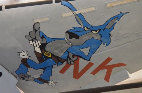 This was on the plane that President Bush used to land on Aircraft Carrier for the Mission Complete