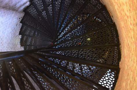 The stairs to the top