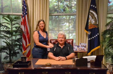 Kelly and June in the Oval Office
