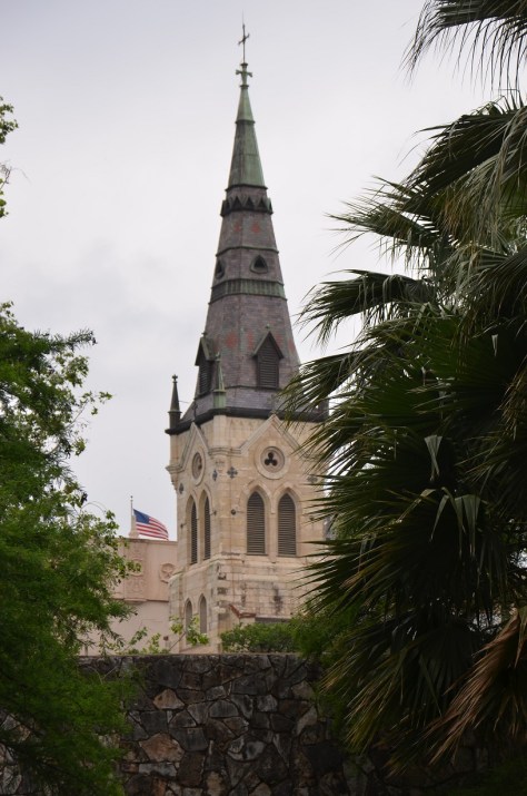 St Joseph steeple...view from River Walk