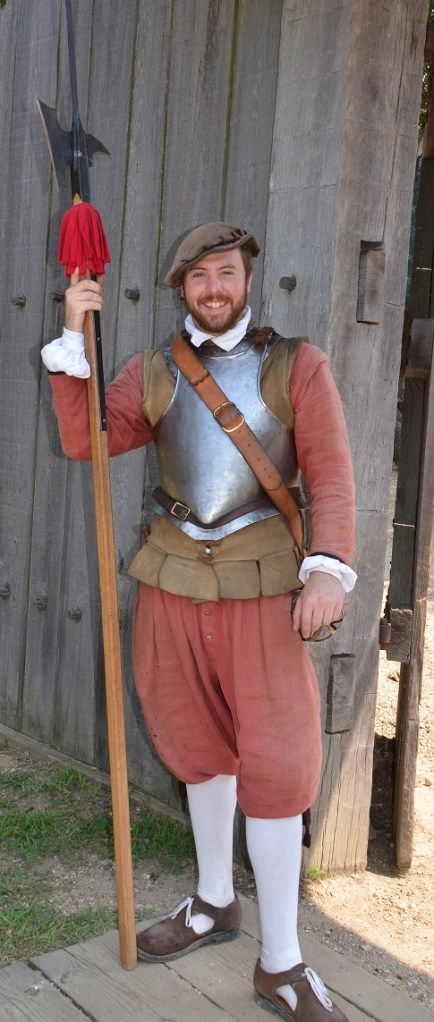 Soldier at the Jamestown Settlement