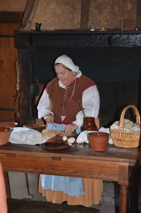 Preparing the days meal