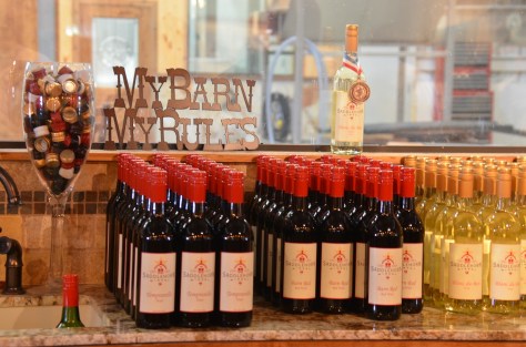 The wine to be served