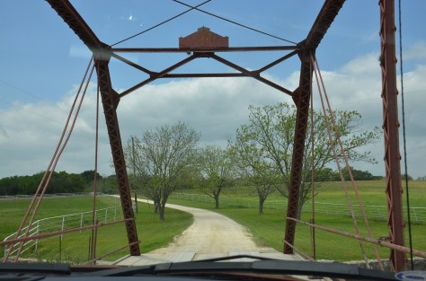 The old bridge to get there.