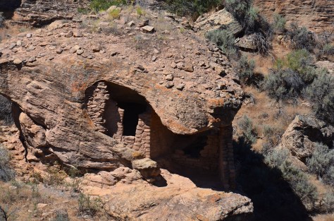 One of the dwellings in the canyon