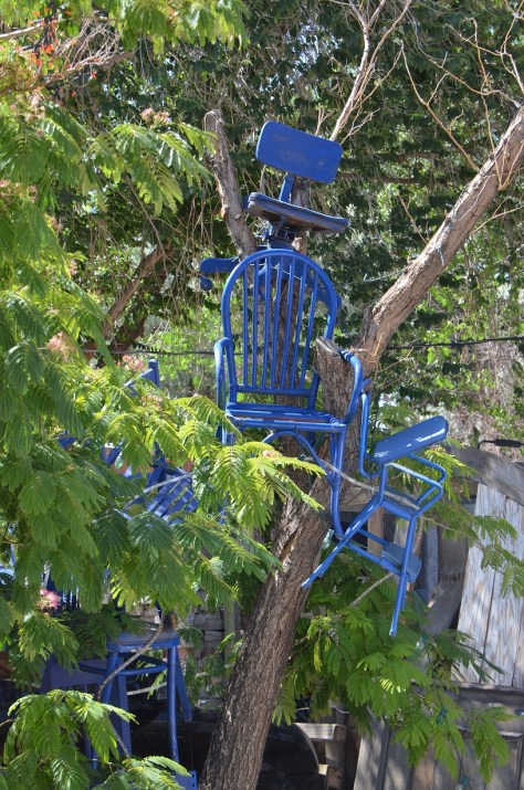 Another view of the chair tree