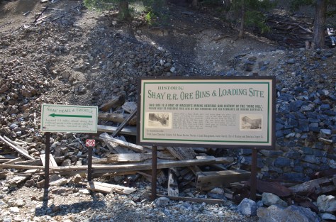 Shay R.R Ore Bins &amp; Loading Site